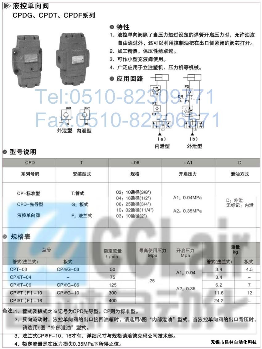 CPDT-03-A2,CPDT-04-A2,CPDT-06-A2,CPDT-10-A2,YUKEN液控單向閥價(jià)格,油研液控單向閥,液控單向閥生產(chǎn)廠家,