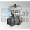 Q611F,Q661F，氣動塑料球閥RPP,UPVC,PVDF
