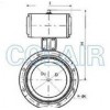 GIQ-40C，GIQ-50C，GIQ-65C，GIQ-80C，GIQ-100C，GIQ-150C，氣動高真空蝶閥