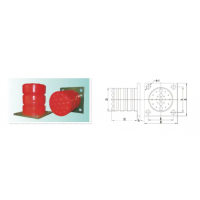 QS-HS3-4160/5200/5220/8130/9750/14400，QS-HS3-740/940/1270/1480/1990/2540/3260，QS-HS3-28/40/60/65/100/130/150/200/290/330/460/600， QS-HS3型聚氨酯緩沖器