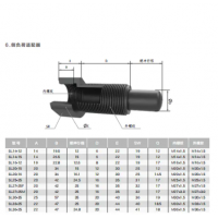 SL30-35/33-25/36-25，SL14-12/15,SL16-12,SL20-15/16,SL25-25/25F/25M,	BD可調(diào)節(jié)系列液壓緩沖器